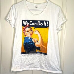 Rosie the Riveter tee